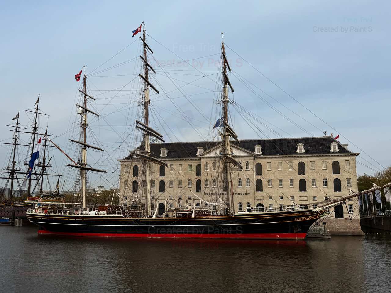 Klipper Stad Amsterdam voor Scheepvaartmuseum_web